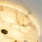 Moonshade Marble Flush Mount Chandelier - fovolighting