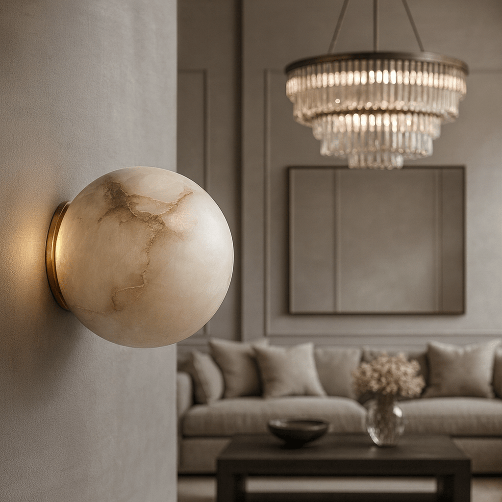 Moonshade Marble Light - fovolighting