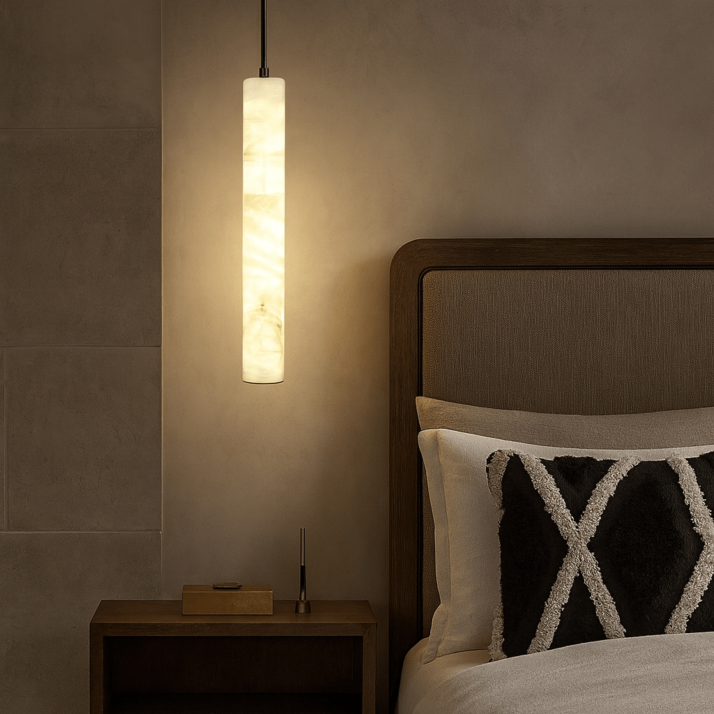 Moonshade Marble Pendant Light - fovolighting
