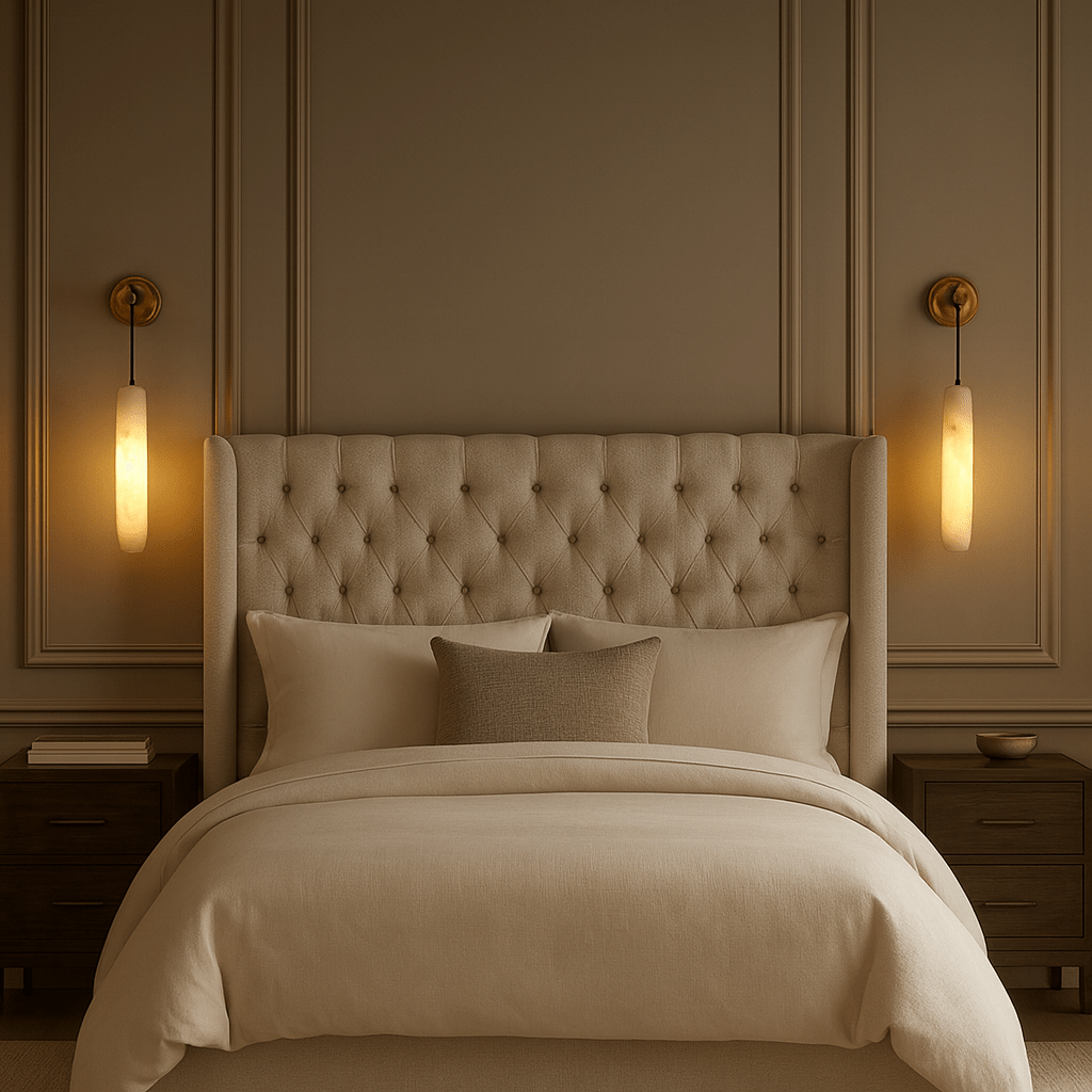 Moonshade Marble Pendant Wall Sconce - fovolighting