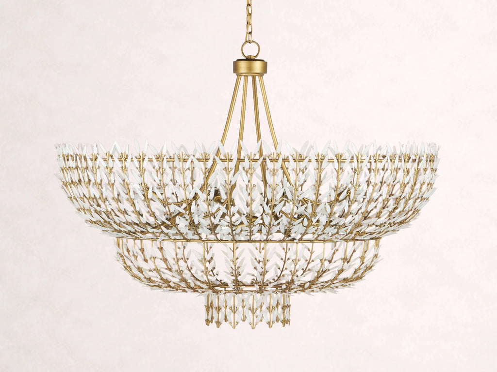 Morrigan Round Chandelier 34'' 56''D - fovolighting