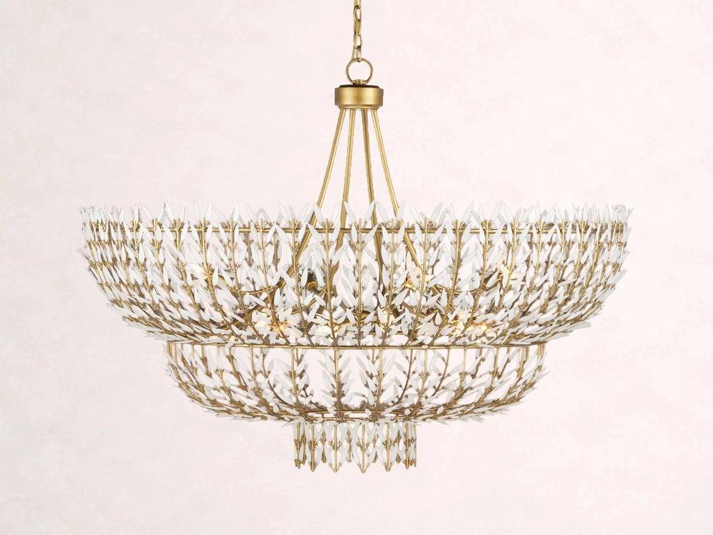 Morrigan Round Chandelier 34'' 56''D - fovolighting