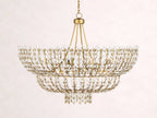 Morrigan Round Chandelier 34'' 56''D - fovolighting