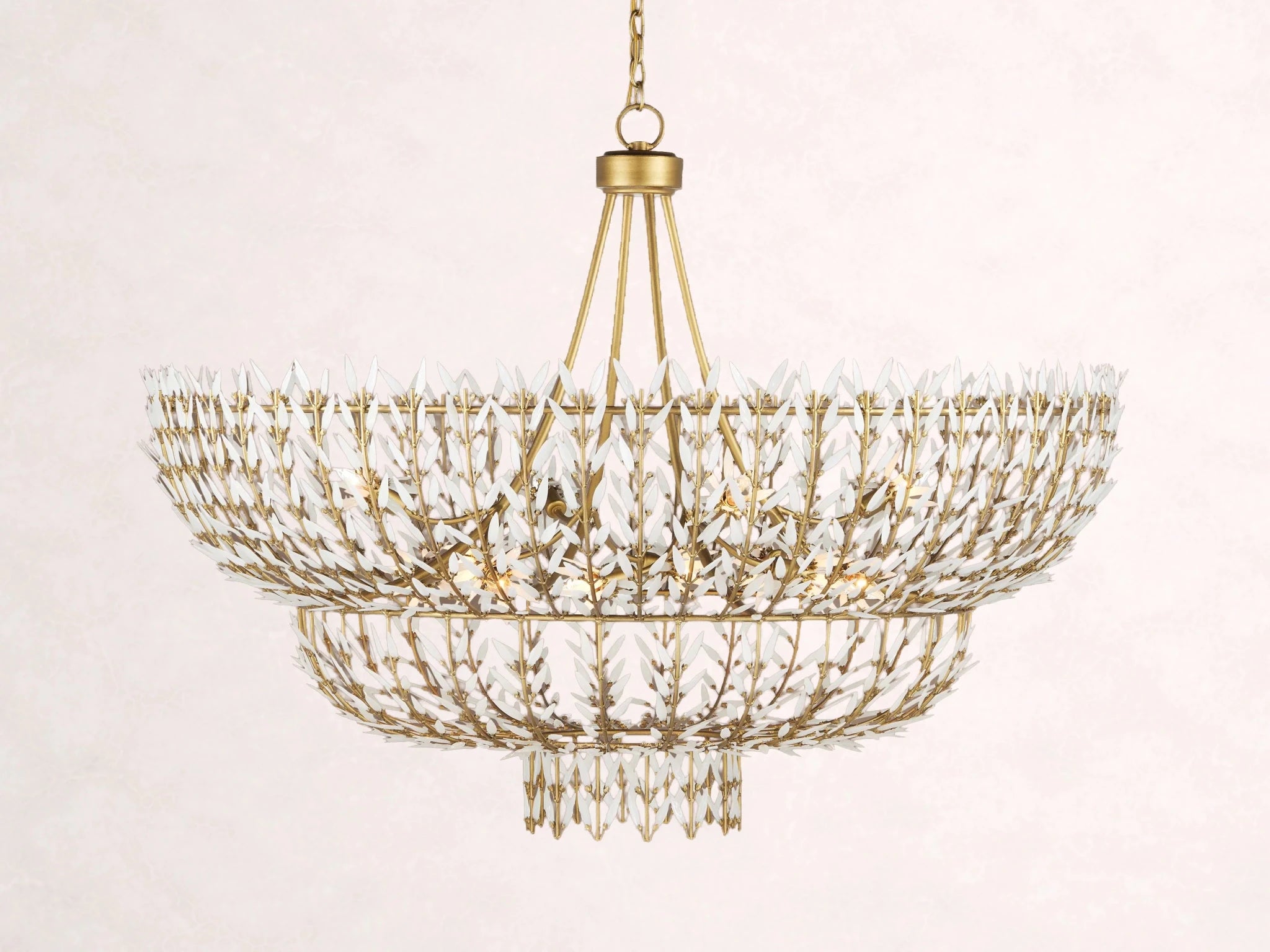 Morrigan Round Chandelier 34'' 56''D - fovolighting