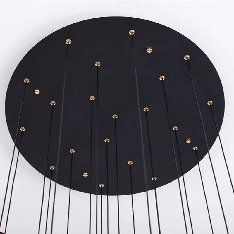Multi Pendant Modern Foyer Chandelier - fovolighting