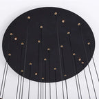 Multi Pendant Modern Foyer Chandelier - fovolighting