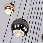 Multi Pendant Modern Foyer Chandelier - fovolighting