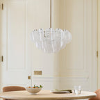 Murana Chandelier (22") White - fovolighting