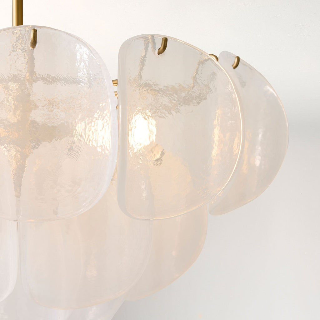 Murana Chandelier (22") White - fovolighting