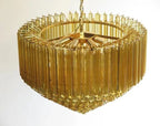 Murana Glass Chandelier – Amber - fovolighting
