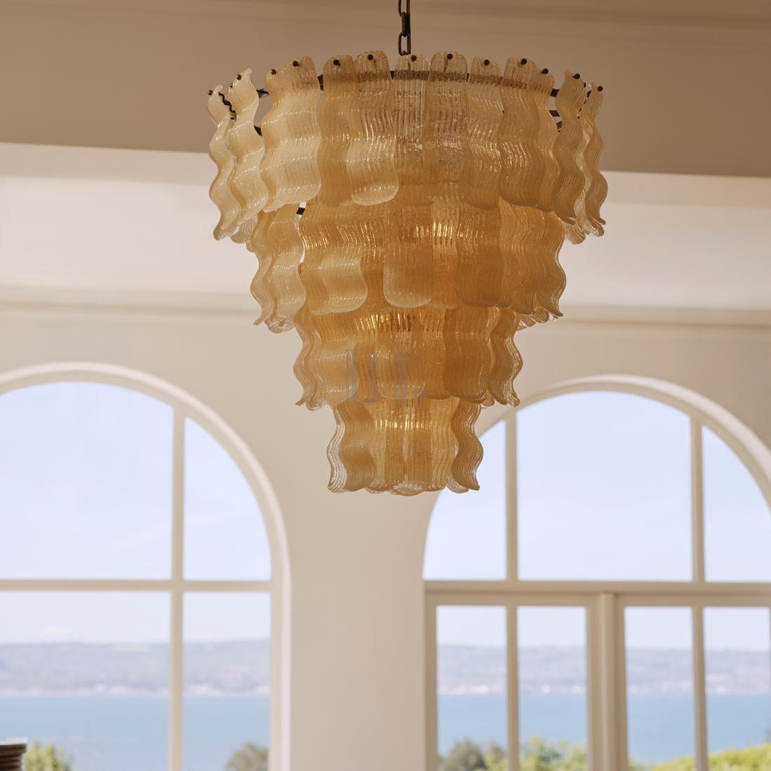 Murana Glass Chandelier - fovolighting