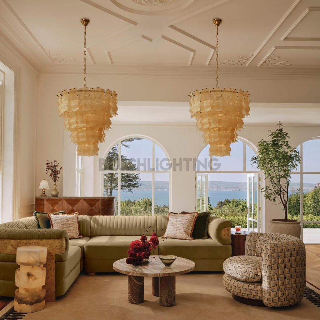 Murana Glass Chandelier - fovolighting