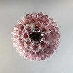 Murano Chandelier – 48 tubes – Alabaster Pink - fovolighting