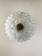 Murano Chandelier – 48 tubes – Alabaster White - fovolighting
