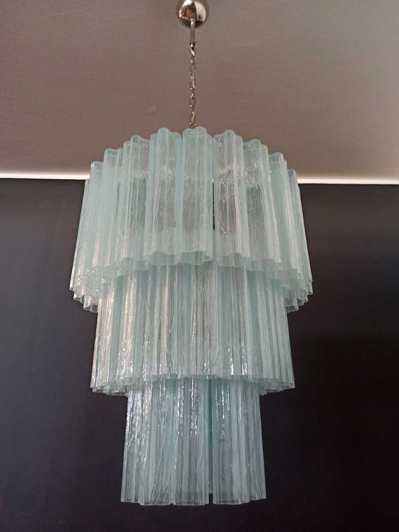 Murano Chandelier – 52 tubes – Opal - fovolighting