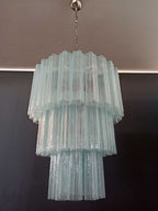 Murano Chandelier – 52 tubes – Opal - fovolighting