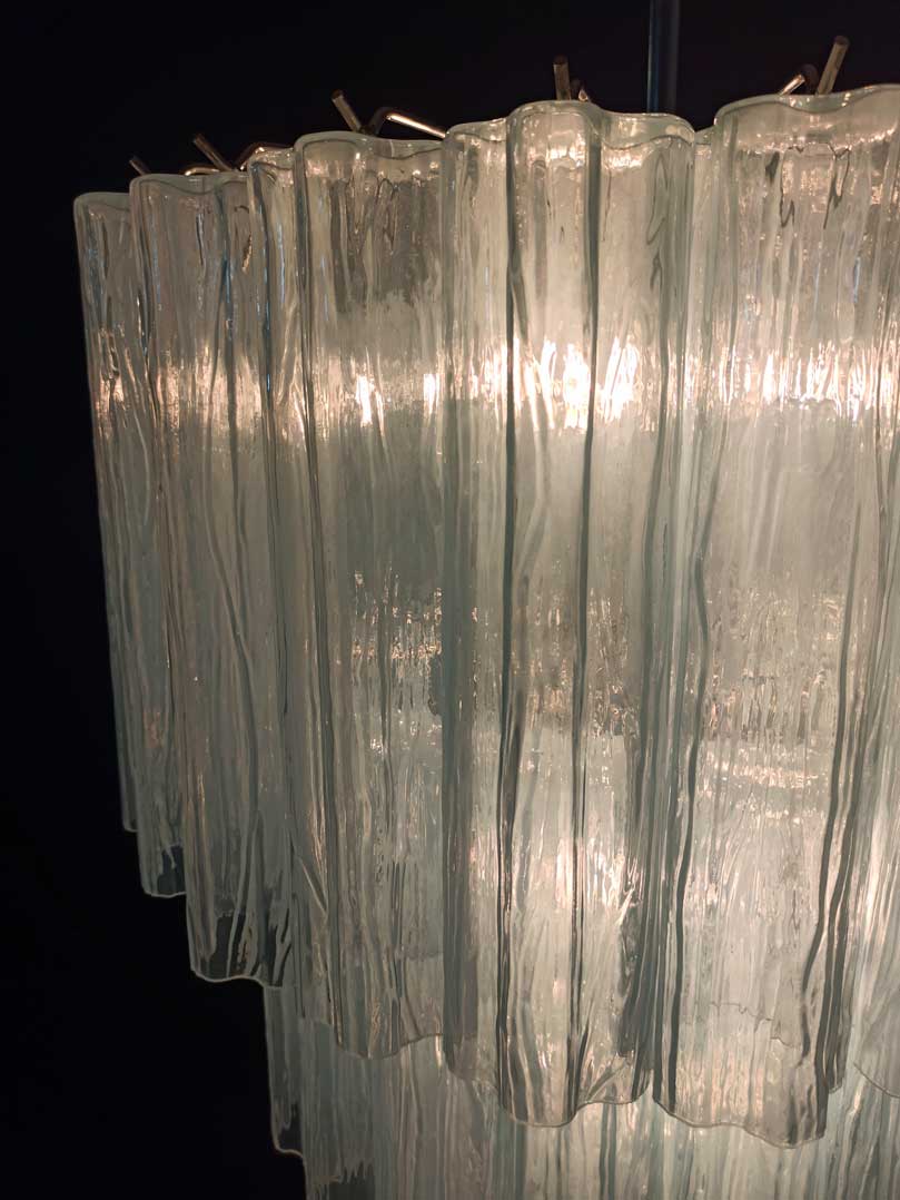 Murano Chandelier – 52 tubes – Opal - fovolighting