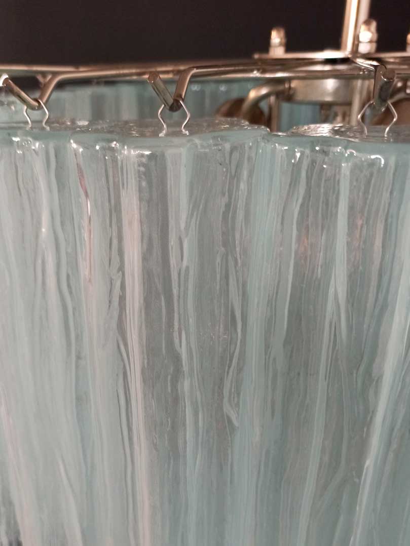 Murano Chandelier – 52 tubes – Opal - fovolighting