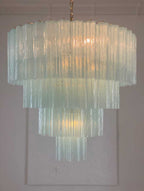 Murano Chandelier – 78 tubes – Opal - fovolighting