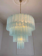 Murano Chandelier – 78 tubes – Opal - fovolighting