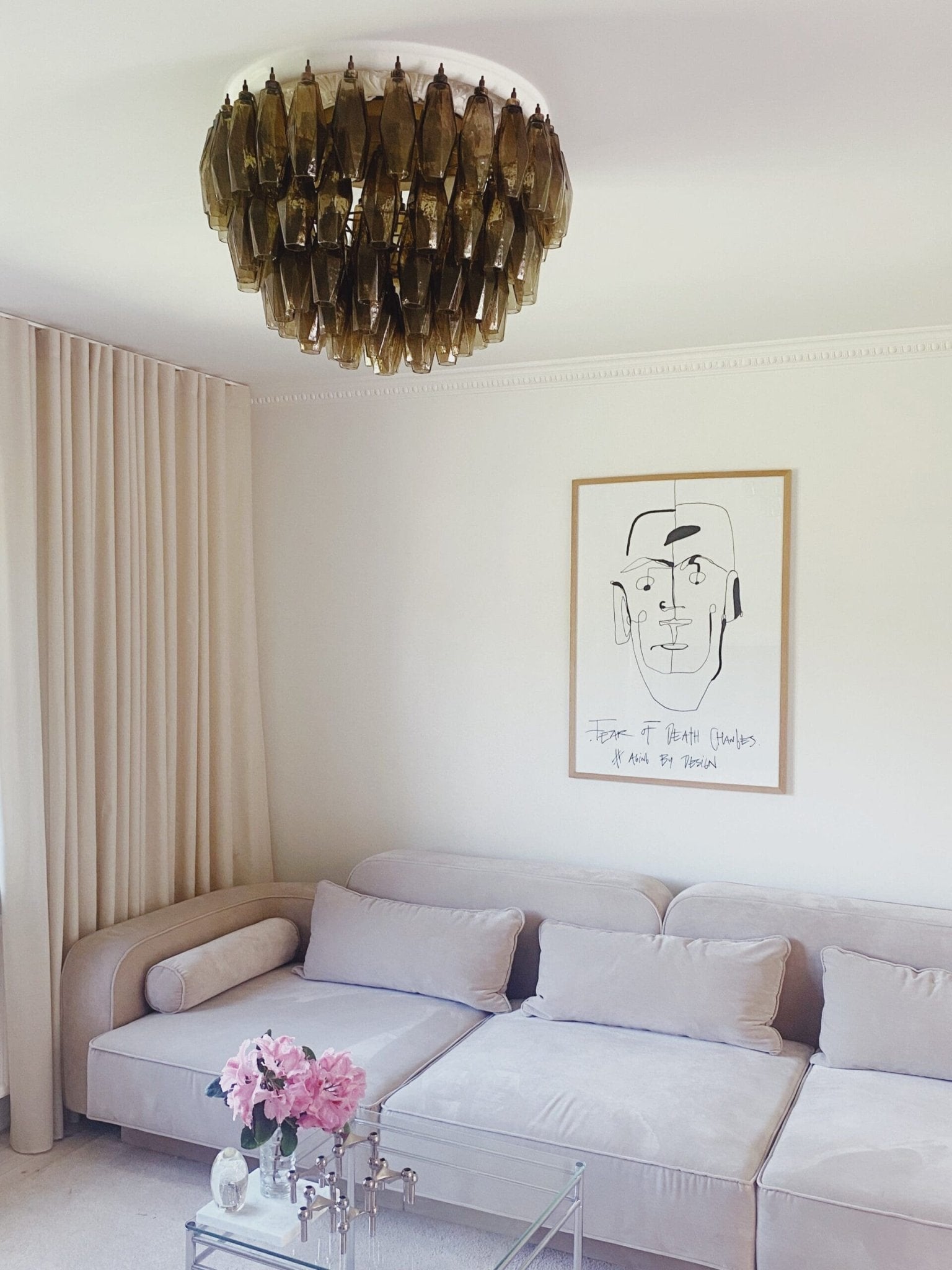 Murano Chandelier – Poliedri – 84 glasses - fovolighting