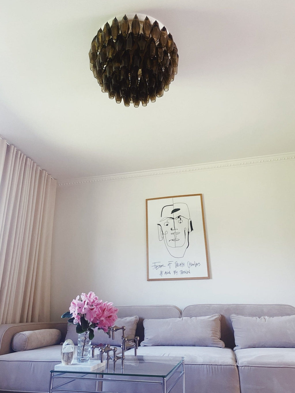 Murano Chandelier – Poliedri – 84 glasses - fovolighting