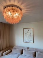 Murano Chandelier – Poliedri – 84 glasses - fovolighting