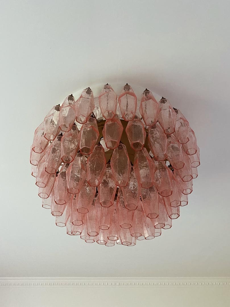 Murano Chandelier – Poliedri – 84 glasses - fovolighting