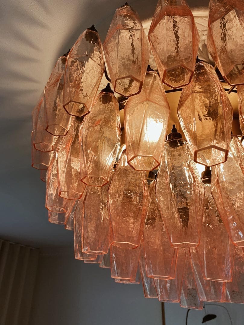 Murano Chandelier – Poliedri – 84 glasses - fovolighting