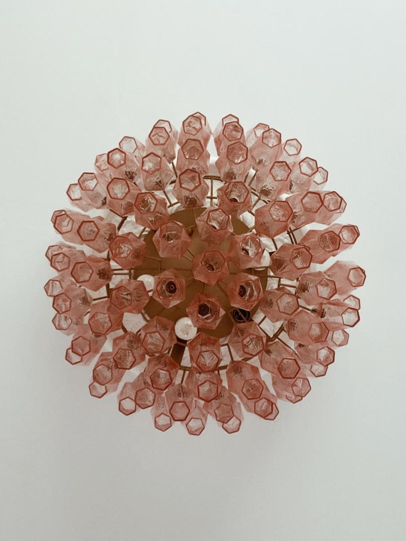 Murano Chandelier – Poliedri – 84 glasses - fovolighting