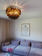 Murano Chandelier – Poliedri – 84 glasses - fovolighting