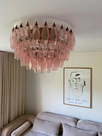 Murano Chandelier – Poliedri – 84 glasses - fovolighting
