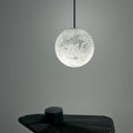 Nami Alabaster Sphere Staircase Chandelier Brass Multi Pendant Light - fovolighting