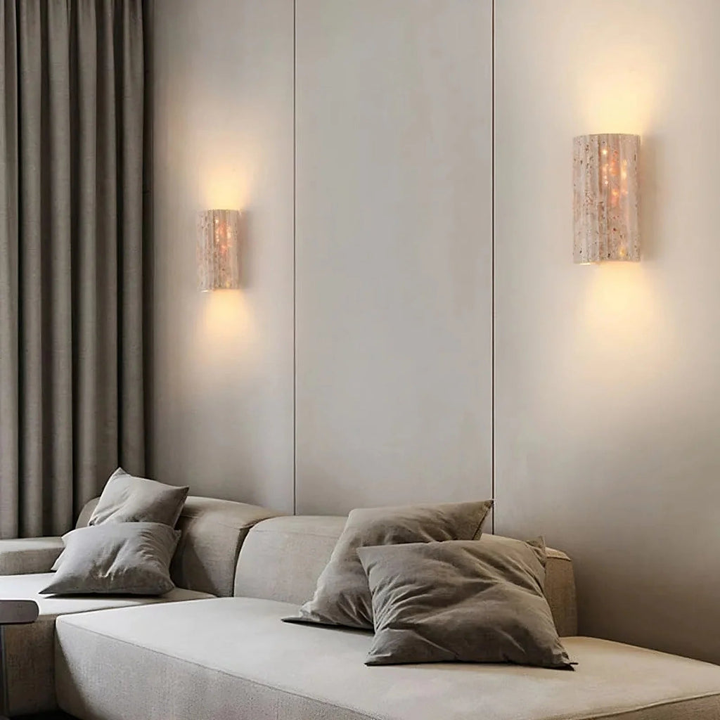 Naples Travertine Sconce - fovolighting