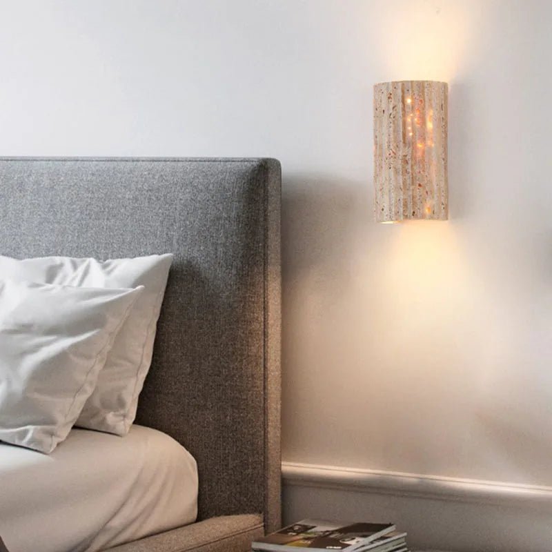 Naples Travertine Sconce - fovolighting