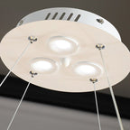 Natural Goose Feather Chandelier - fovolighting