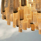 Neve Linear Chandelier - fovolighting