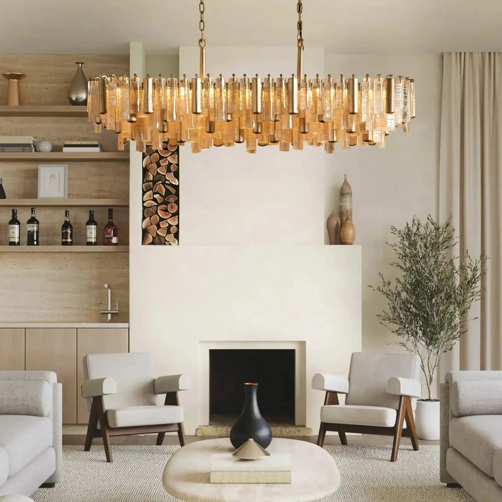 Neve Linear Chandelier - fovolighting
