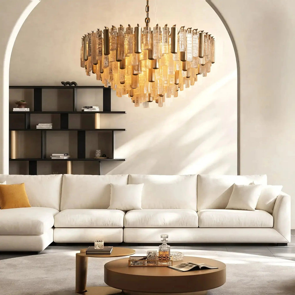 Neve Round Chandelier - fovolighting