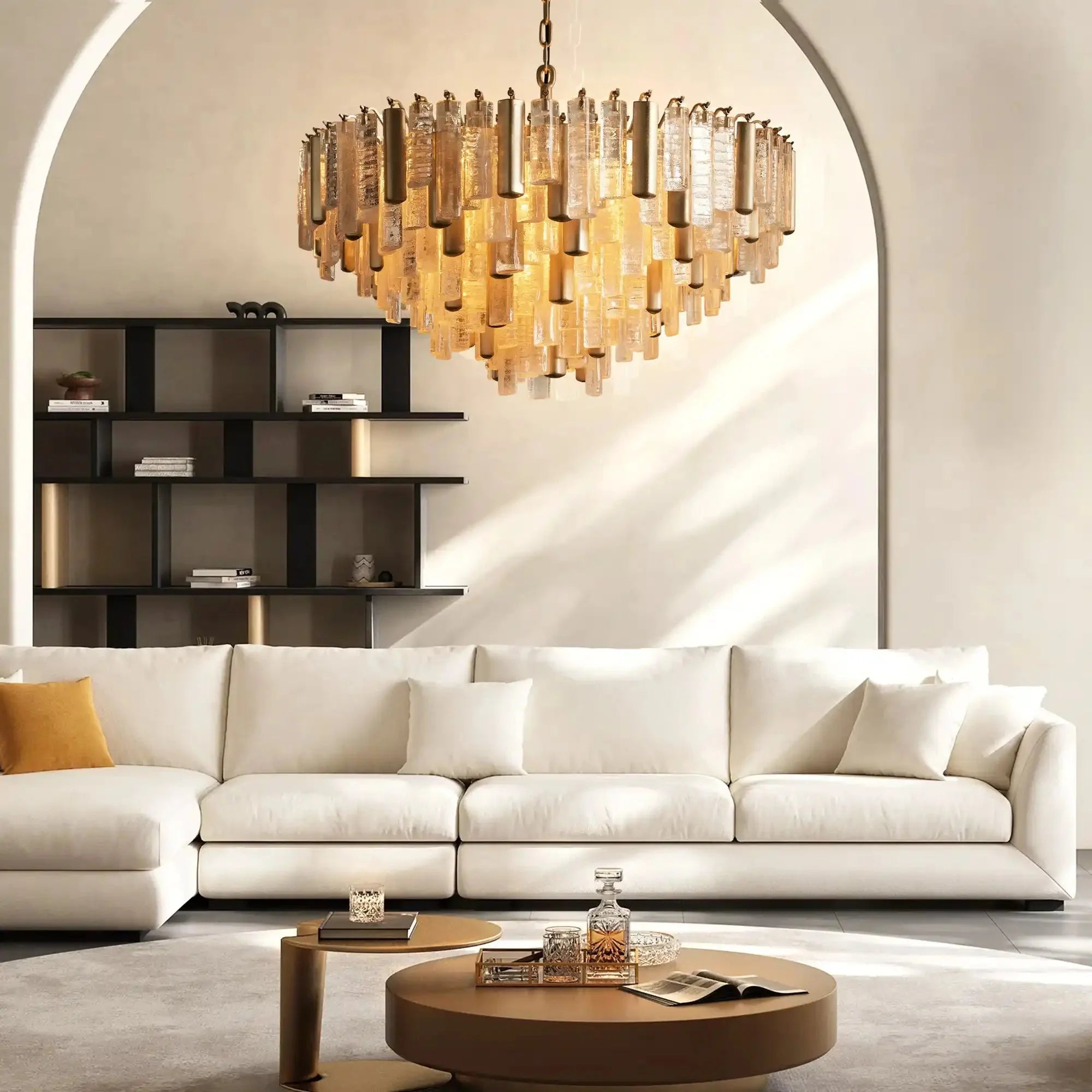Neve Round Chandelier - fovolighting