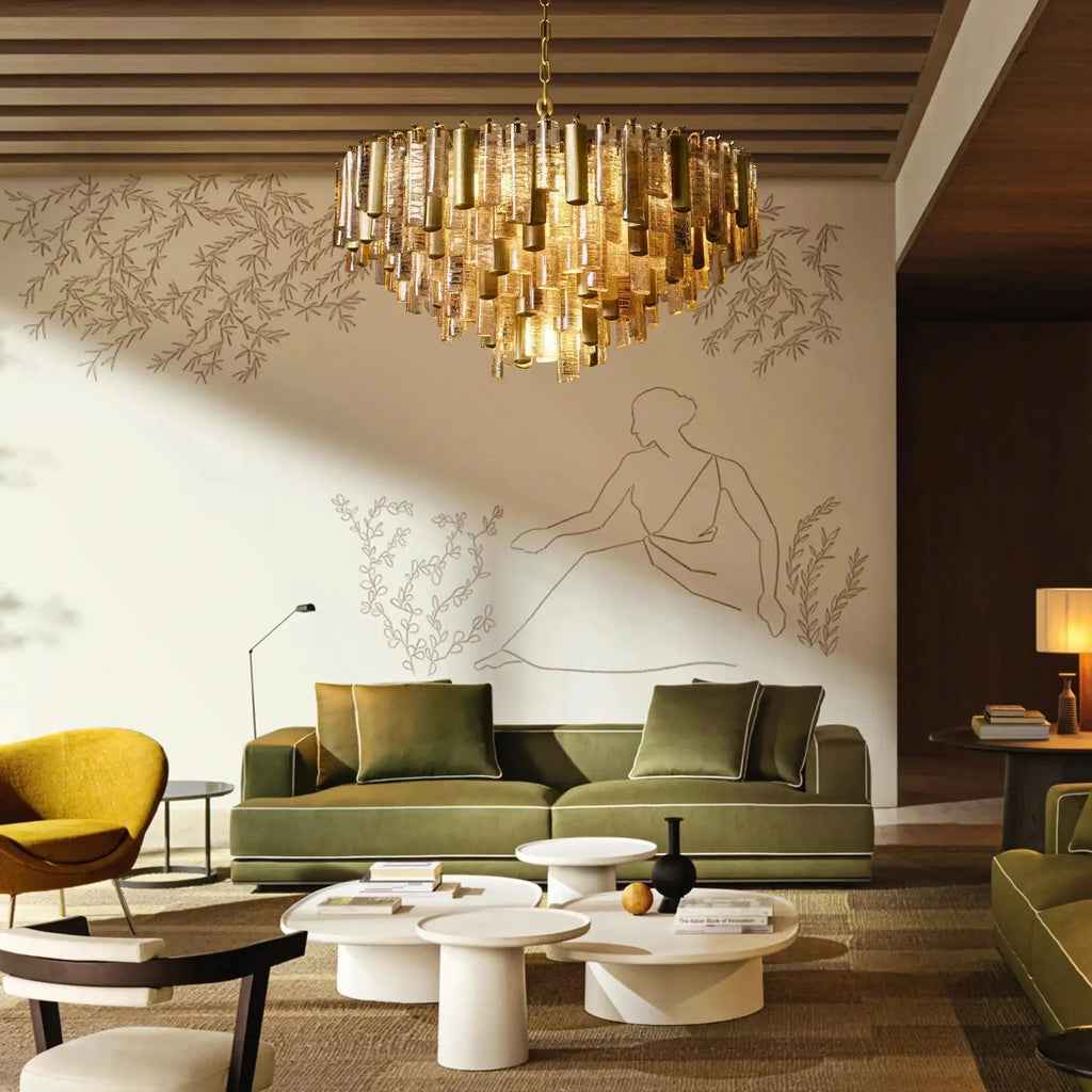 Neve Round Chandelier - fovolighting
