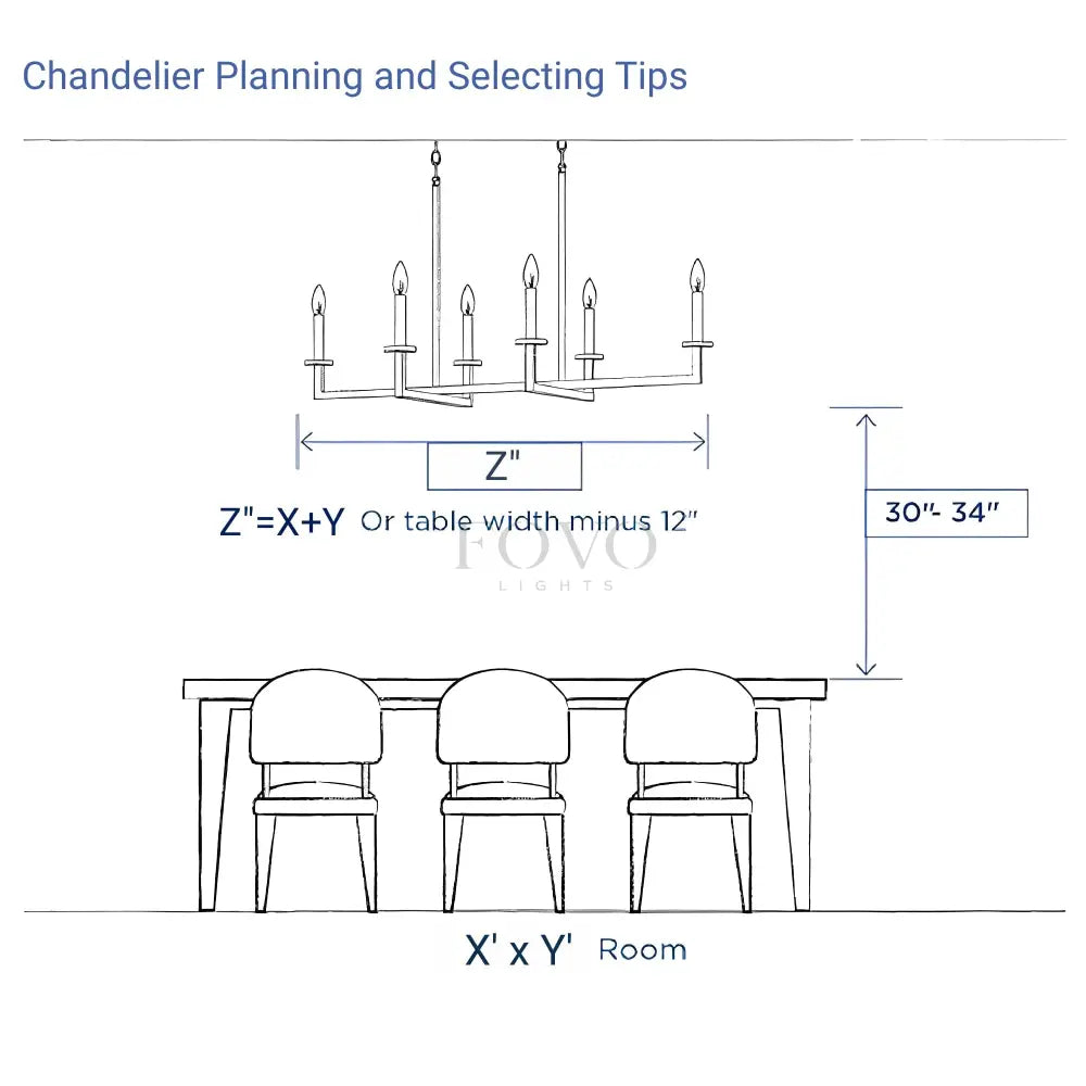 Nevee Round Chandelier - fovolighting
