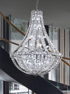 New Extra Large Luxury and Elegant Crystal Chandelier for Living Room/Staircase/Foyer/Villa/Duplex Hall - fovolighting