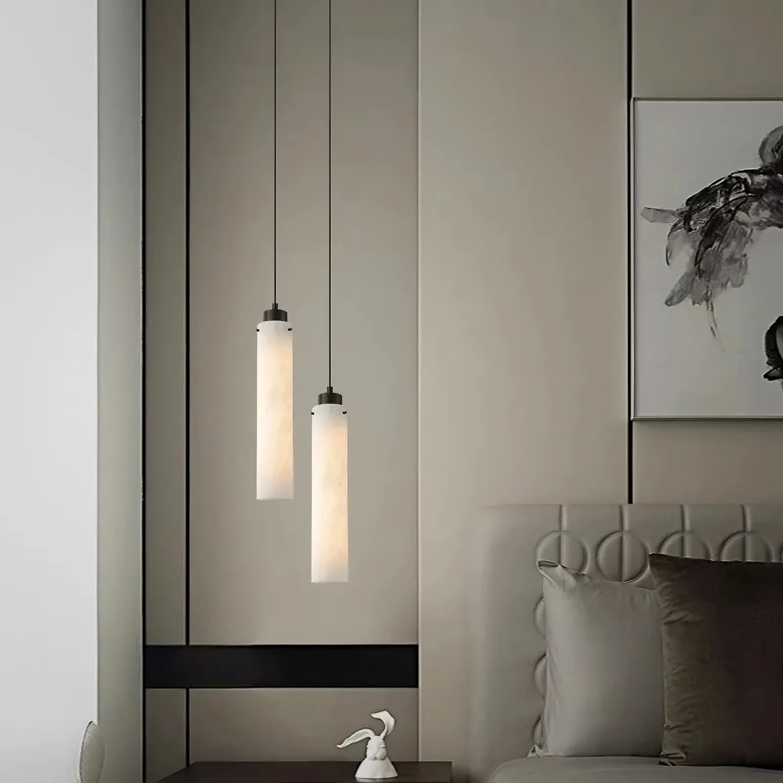 Noir Marble Pendant - fovolighting