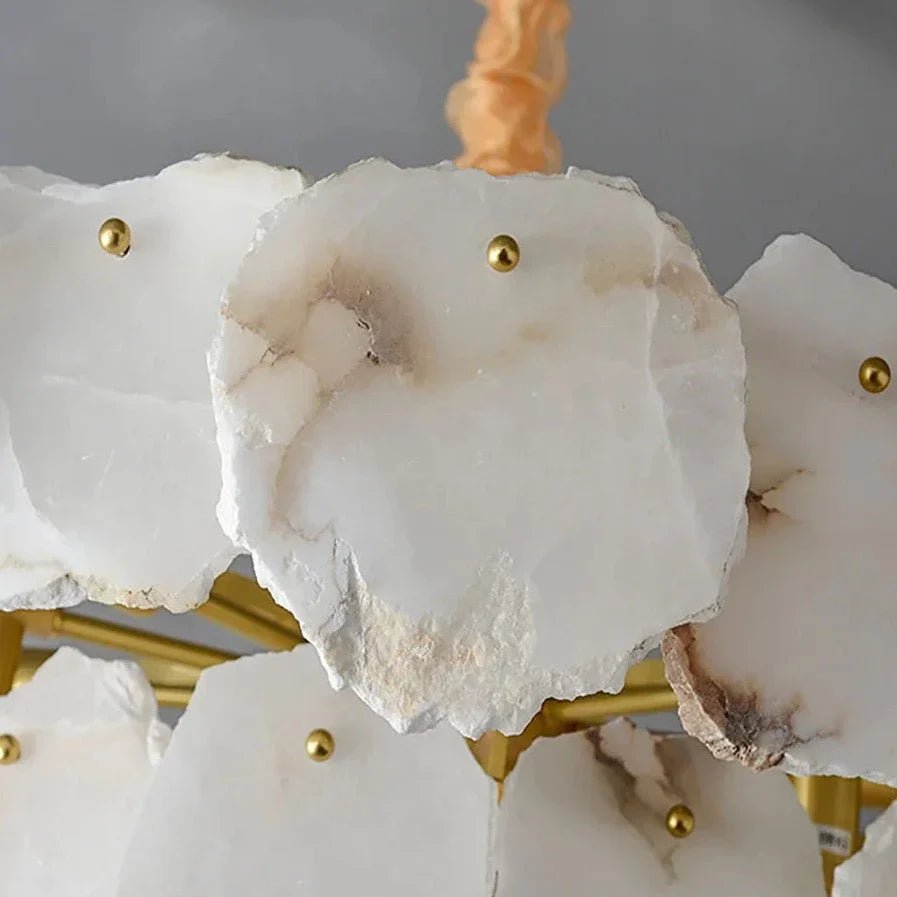 Norham Marble Chandelier - fovolighting