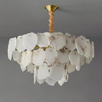 Norham Marble Chandelier - fovolighting