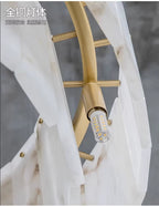 Oakley Layered Marble Chandelier - fovolighting