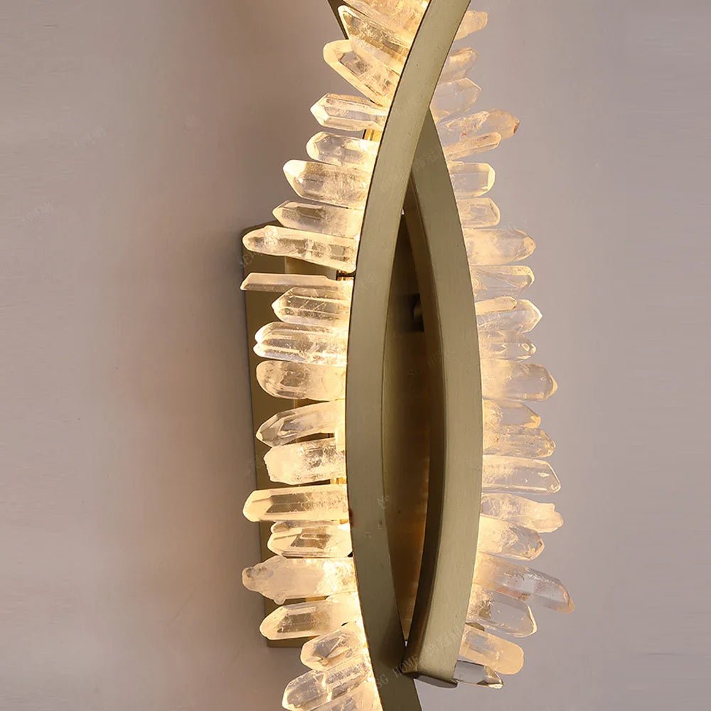 Orion Crystal Wall Sconce - fovolighting