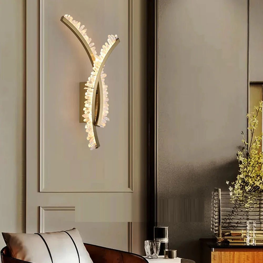 Orion Crystal Wall Sconce - fovolighting