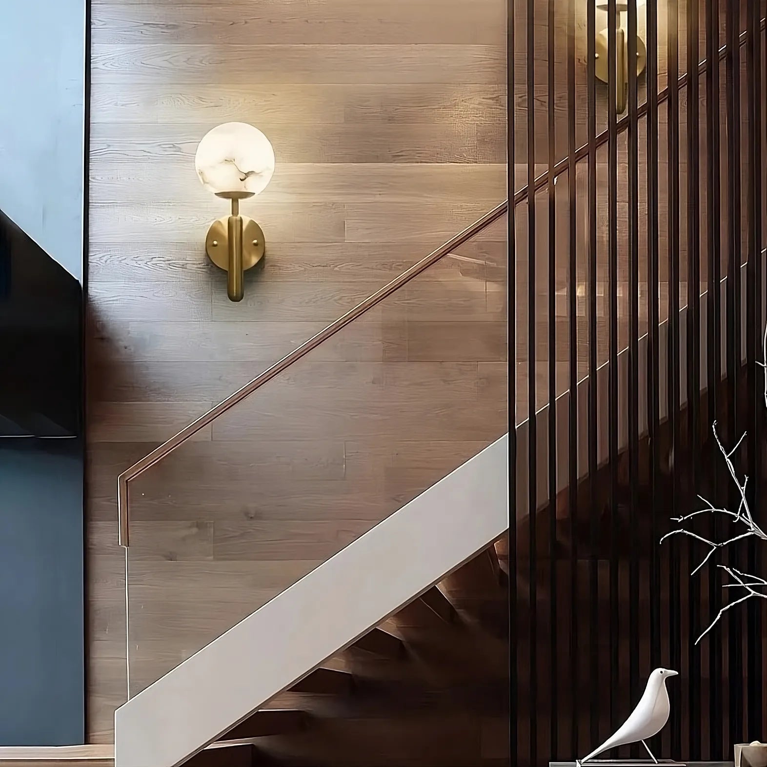 Orla Marble Wall Sconce - fovolighting